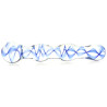 Generique Gode en verre Screw Beads 17 x 3.5cm